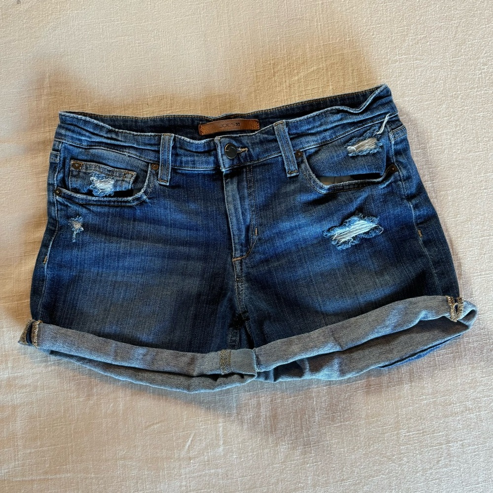 Joe’s Jeans Midrise Cuffed Shorts size 27